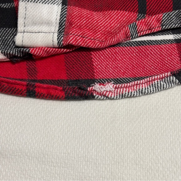 VTG St. Johns Bay BIG MAC Flannel Men's Medium Tall 100% Cotton Made in USA‎ Red - Picture 10 of 10